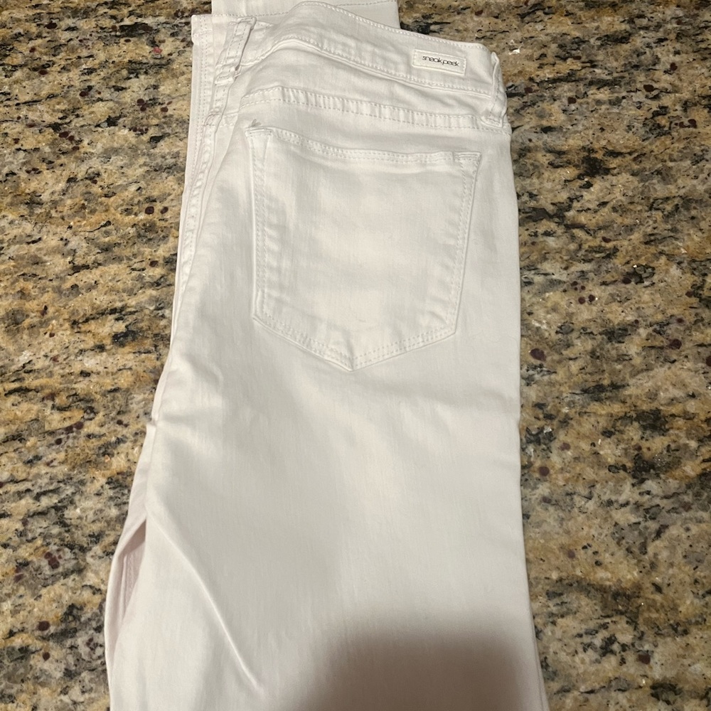 White jeans